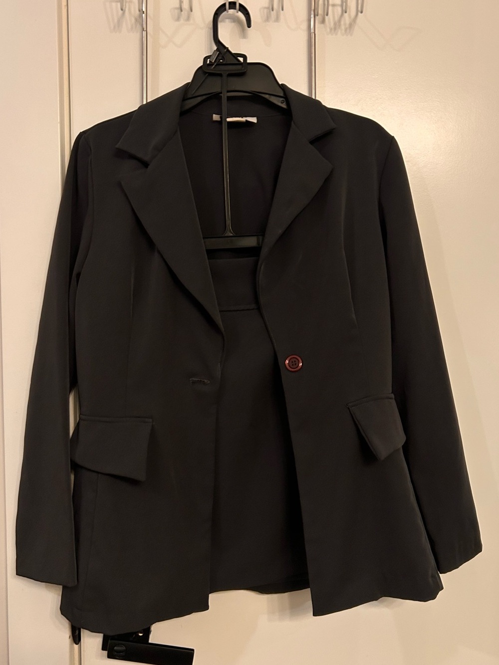 Grey Women's Tailored Suit Set